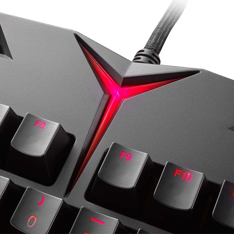 Lenovo Y Gaming Mechanical Switch Keyboard 03 2016 - Lenovo Gx30k04088 Gaming Mechanical Keyboard (800x800), Png Download