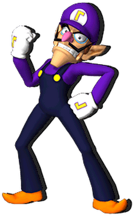Photo - Mario Waluigi (530x846), Png Download