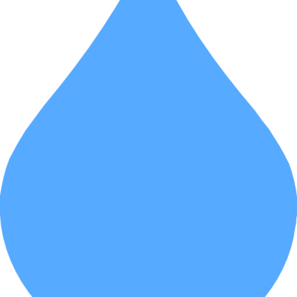 Raindrop Vector Clip Art - Clip Art (1024x1024), Png Download