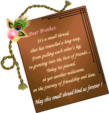 Agar Aapko Koi Bhi Anjan Parcel Mile To Kripiya Use - Quotes For Brother On Raksha Bandhan (400x400), Png Download