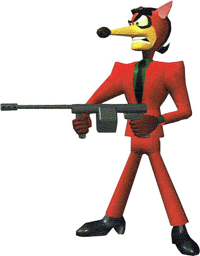 Crash Bandicoot Pinstripe - Pinstripe Crash Bandicoot (849x849), Png Download