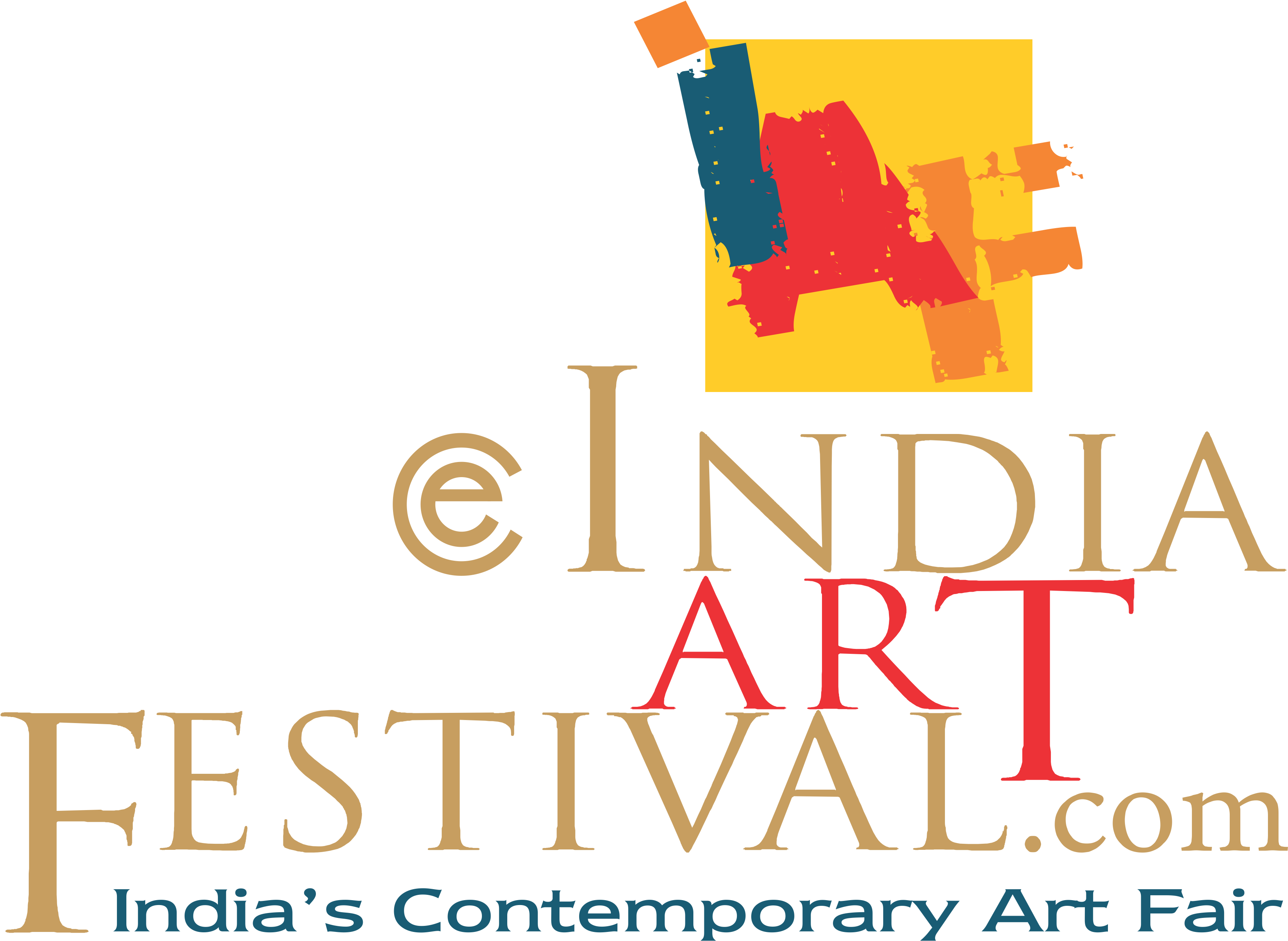 E India Art Festival - India Art Festival Logo Png (3538x2650), Png Download
