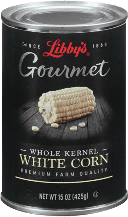 Gourmet Whole Kernel White Corn - Libby's Gourmet Whole Kernel White Corn 15 Oz. Can (500x500), Png Download