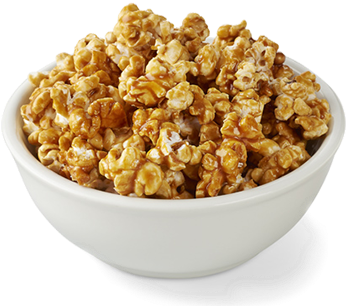 Caramel Popcorn Png Pic - Caramel Corn (460x331), Png Download
