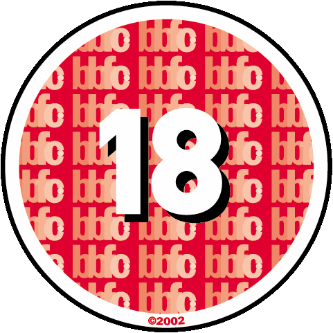 What Does The 18 Symbol Mean - 18 Certificate Logo (481x481), Png Download