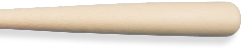 Wood Bat Barrel Image - Baseball Bat (800x267), Png Download