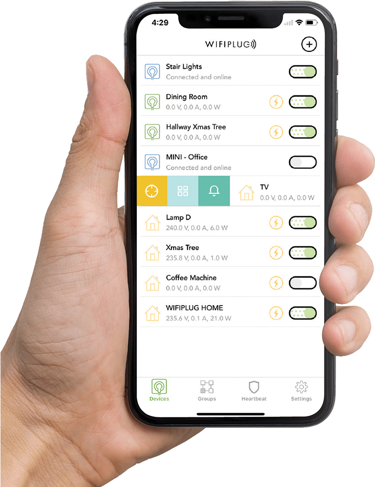 Smart Plug - Homekit Switch - Homekit Plug - Hand Holding Iphone X Png (818x1019), Png Download