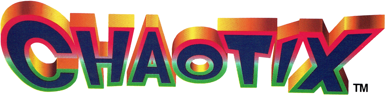 Knuckles Chaotix Japanese Logo - Knuckles Chaotix Logo (1280x364), Png Download