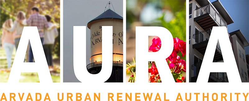 Aura-logo - Arvada Urban Renewal (800x325), Png Download