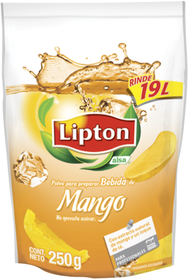 Lipton Agua Mango - Lipton (1000x1000), Png Download