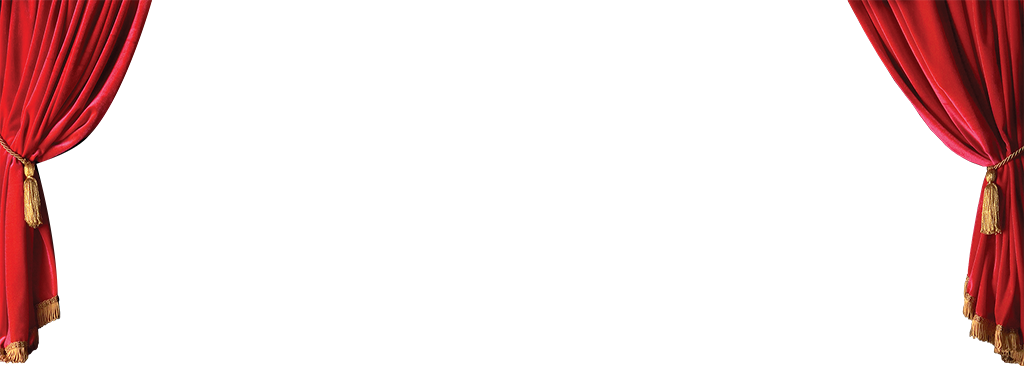 Movie Curtain Png - Movie Curtains Png (1024x366), Png Download