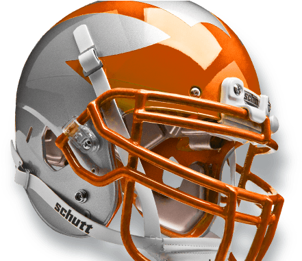 Schutt Team Air Xp Pro Helmet - Men's - Gold / Gold (1280x380), Png Download