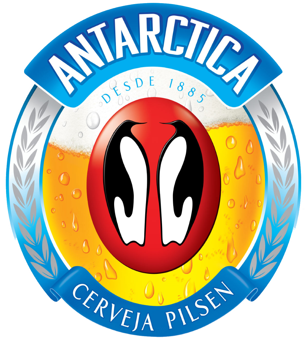 Antarctica Cerveja Logo - Rotulo Da Antartica (1200x1284), Png Download