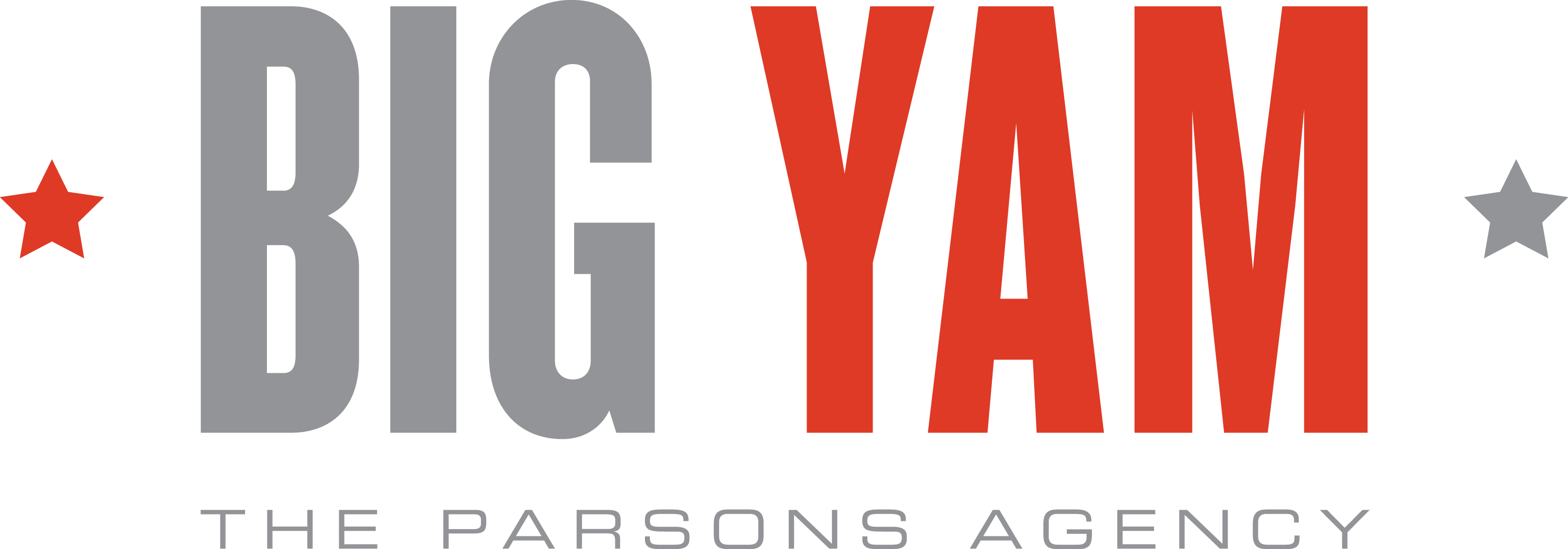 Big Yam, The Parsons Agency Launches Pro Bono Campaign - Big Yam Logo (3231x1131), Png Download