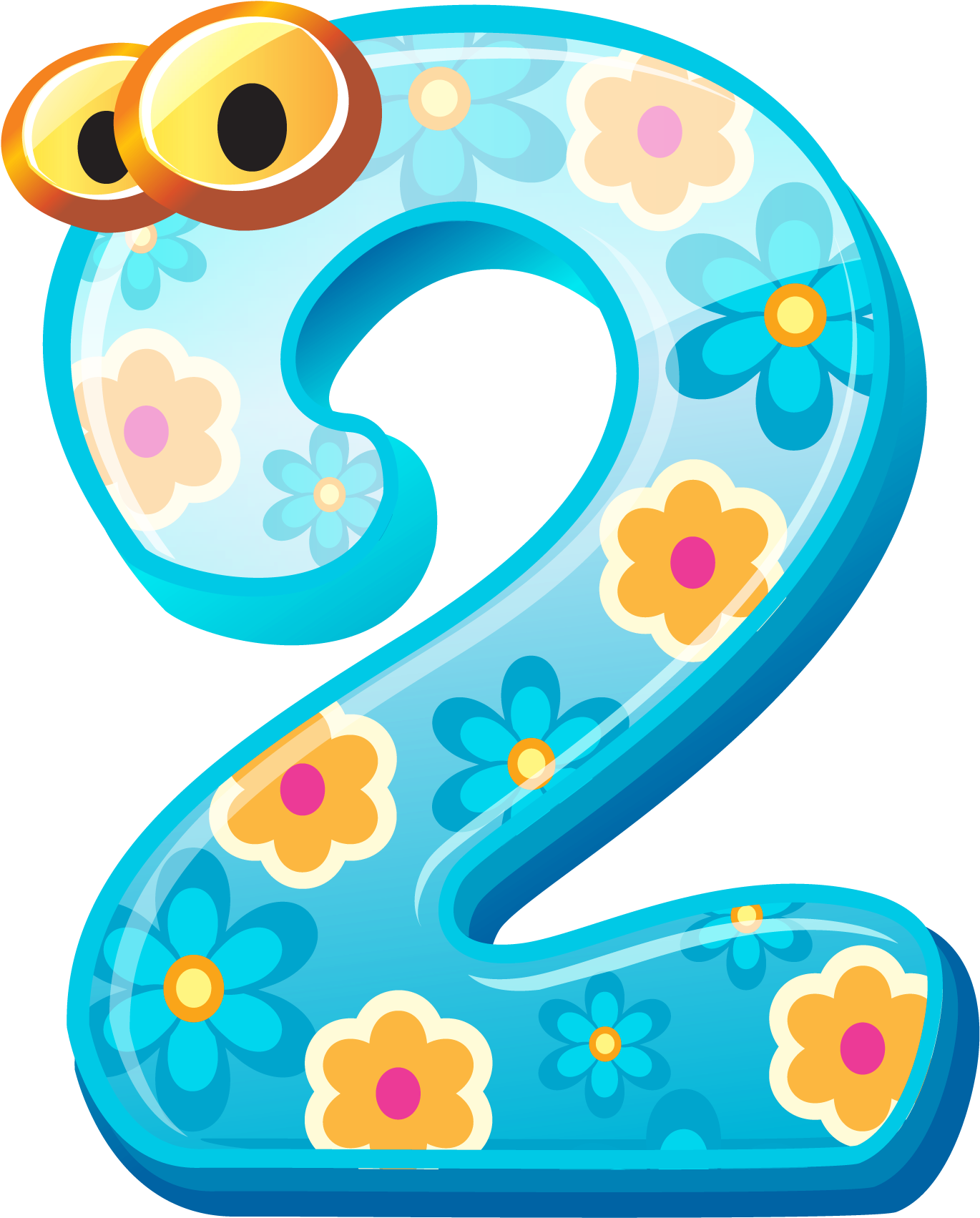 Number 2 Clipart (1513x1860), Png Download