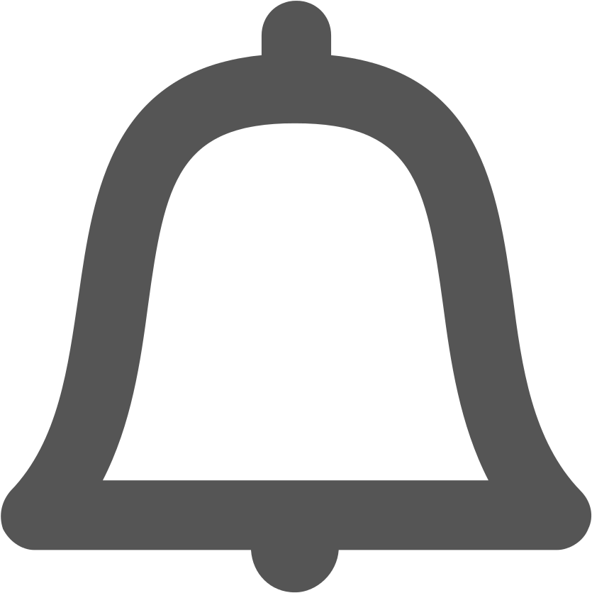 Notification Line Icon Png - Bell Button (1024x1024), Png Download