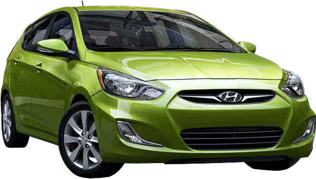 Hyundai Car Png Image - 2013 Hyundai Accent Grey (622x354), Png Download