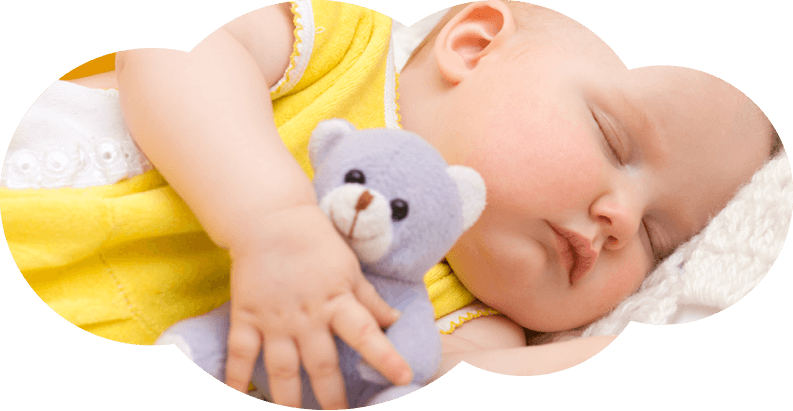 Childcare Basics - Small Baby Sleeping (793x411), Png Download