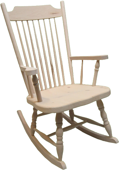 Farmhouse Rocking Chair - Transparent Rocking Chair Png (428x600), Png Download