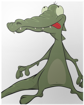 Crocodile (400x400), Png Download