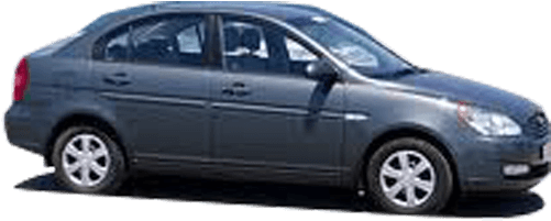 Hyundai-accent - Ford Focus (600x400), Png Download