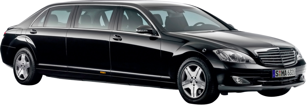 Mercedes Benz S 600 L Guard (986x339), Png Download