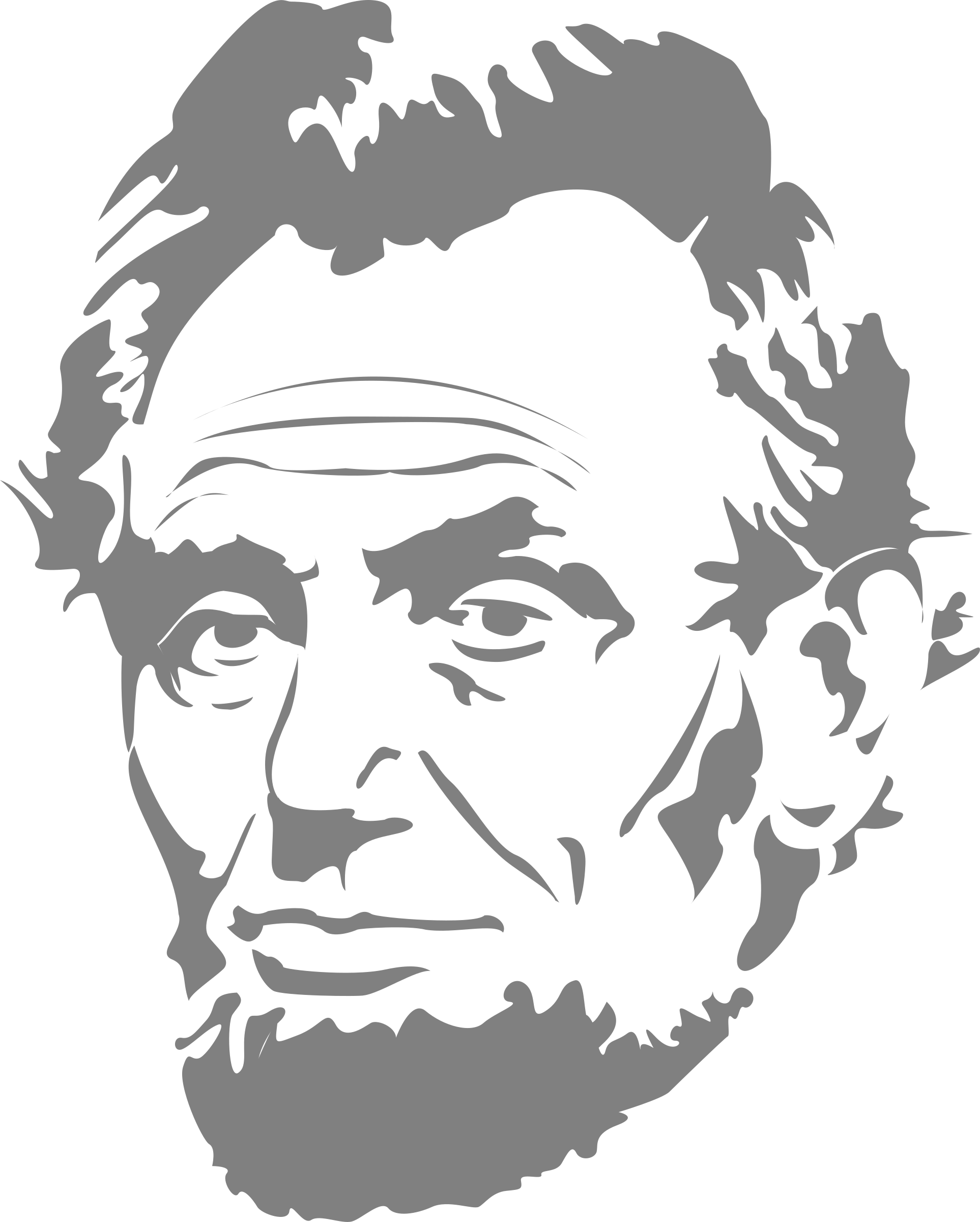 This Free Icons Png Design Of Abe Lincoln (1926x2400), Png Download