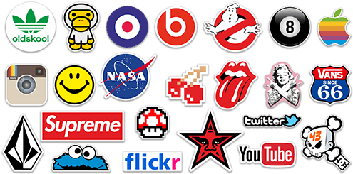 Car & Motorbike Stickers - استكرات لاب توب (500x252), Png Download