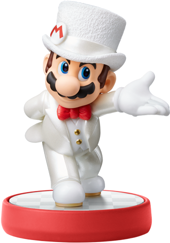Amiibo - Mario - Wedding Outfit - Super Mario Odyssey - Super Mario Odyssey Amiibo (640x480), Png Download