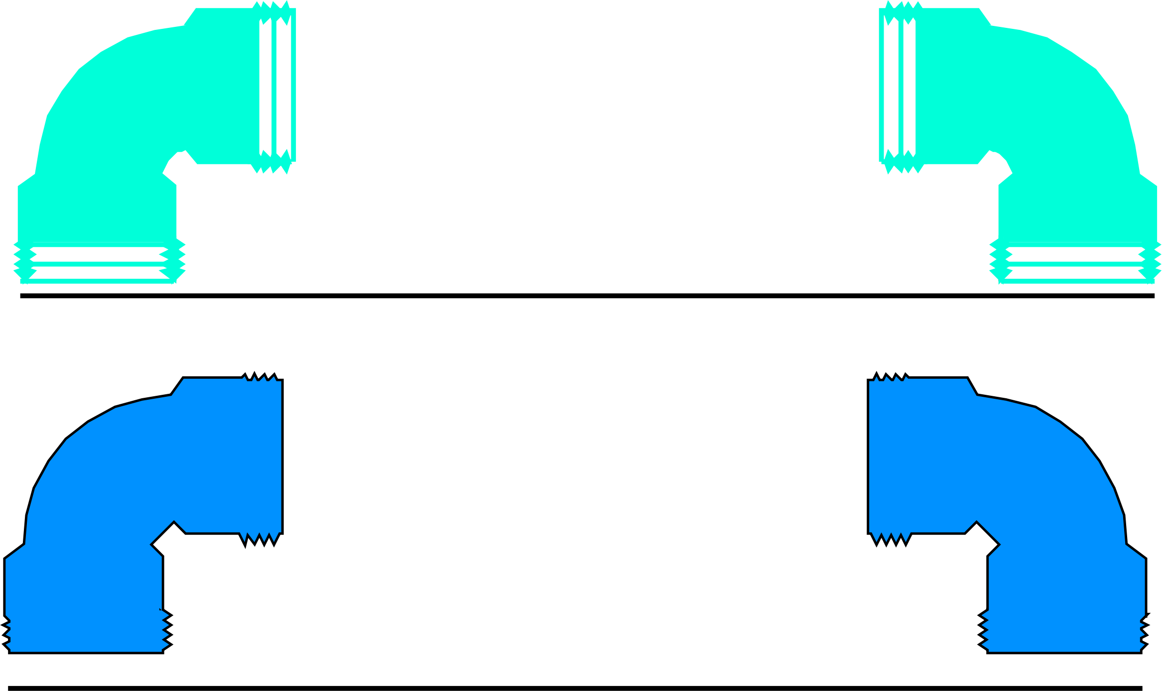 Pipes Png (2333x1388), Png Download