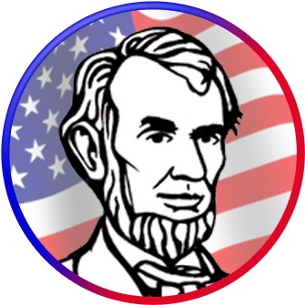 Us History Clipart Lincoln - Lincoln Clip Art (350x350), Png Download