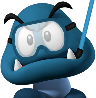 Scuba Goomba (400x400), Png Download