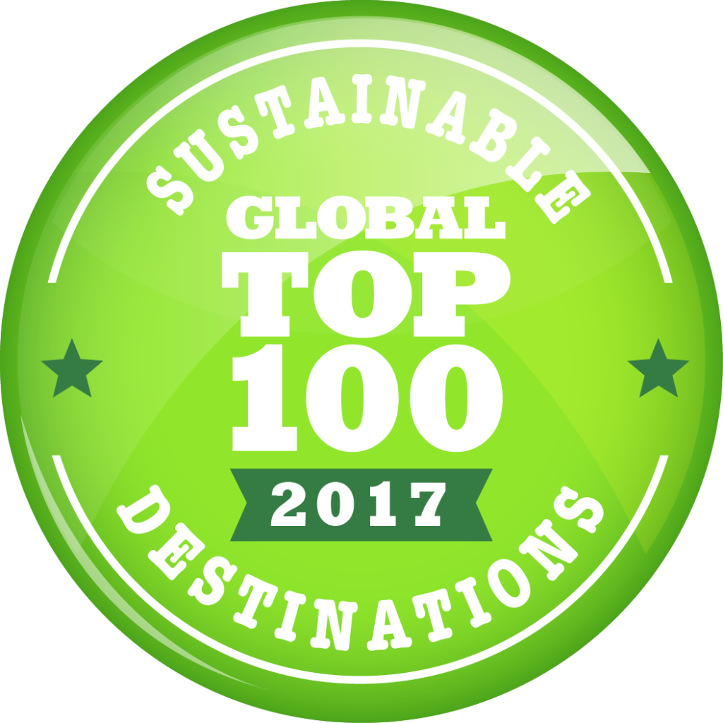 2017 Top 100 Logo Png - Global Top 100 Sustainable Destinations (1024x1024), Png Download