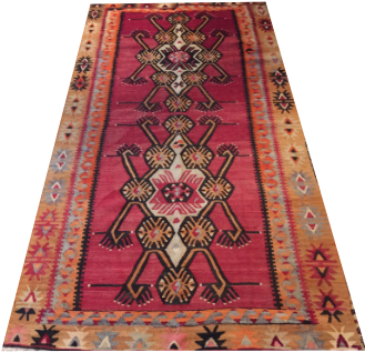 Kilim Rug By Maras Gachon Pothier - Carpet (600x600), Png Download