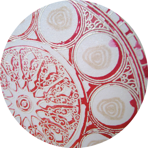 I Chose To Use My New Hands Of Time Stamp Set For This - Circle (576x576), Png Download
