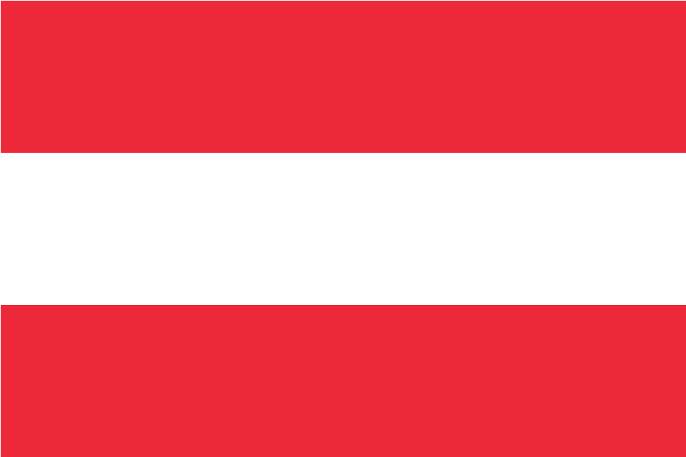 Download Svg Download Png - Red White Red Flag (1024x1024), Png Download
