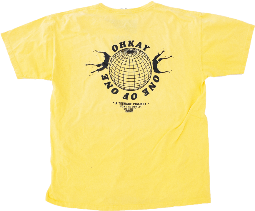 Yellow Tee (1000x1500), Png Download