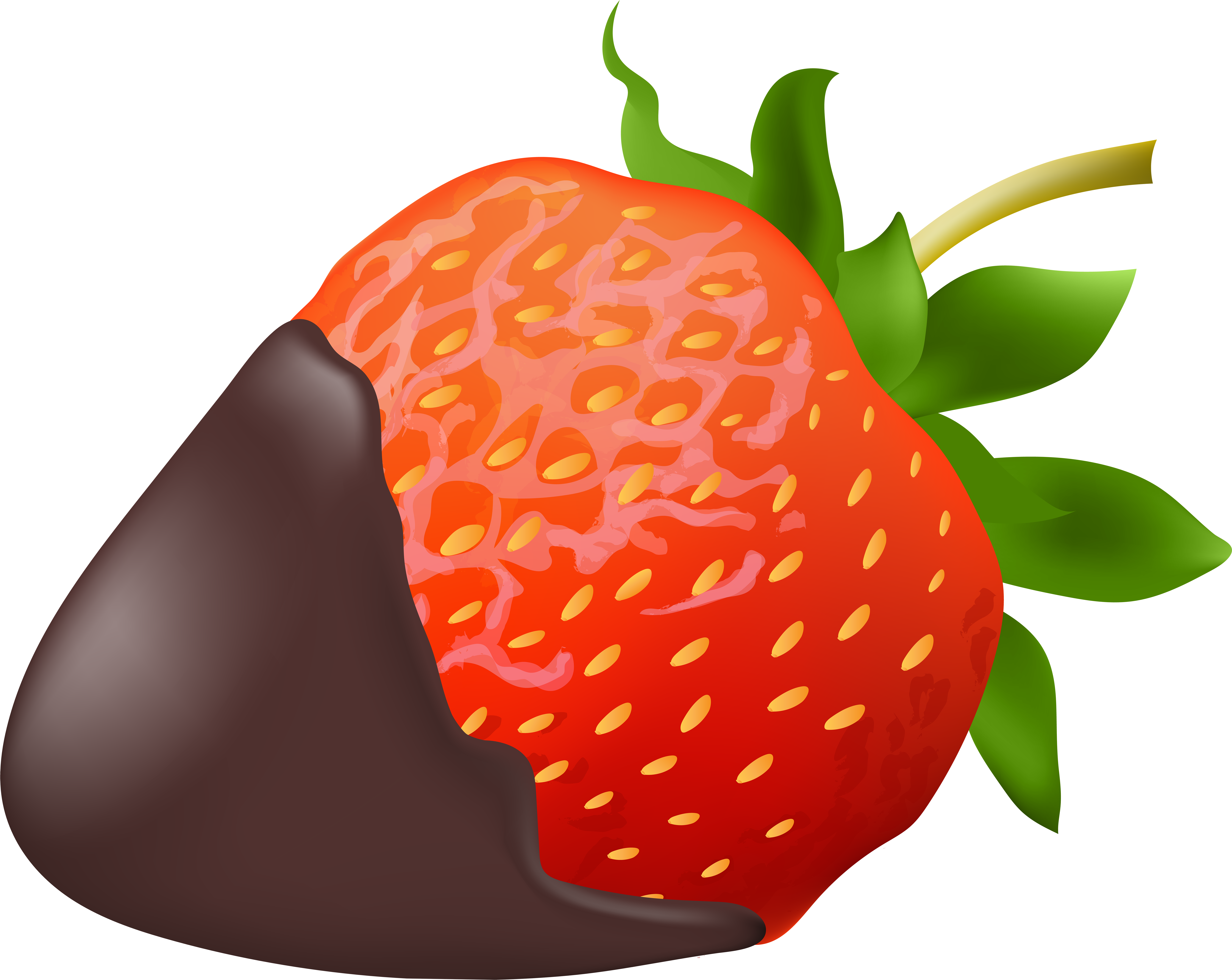 Png Strawberry (8000x6463), Png Download