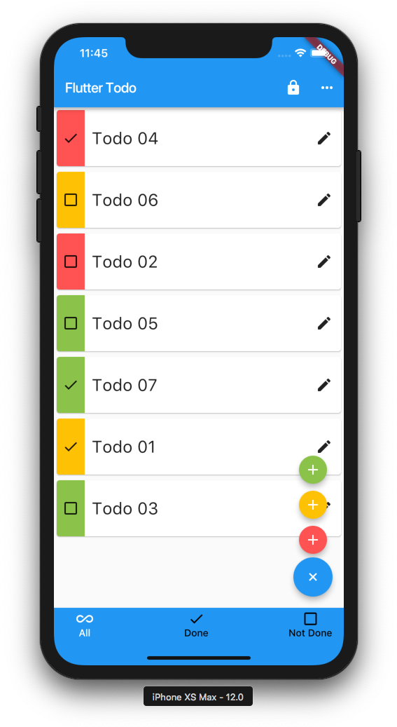 Listtodo - Flutter (584x1048), Png Download