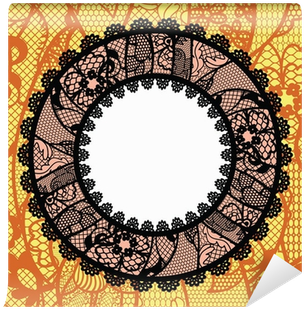 Lacy Round Frame - Shv31 Aquos Serie Mini アクオスフォン Pcチェック 006489 Au エーユー (400x400), Png Download