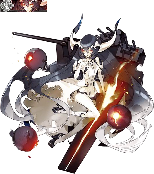 Anchorage Water Demon Ii - Kantai Collection (540x607), Png Download