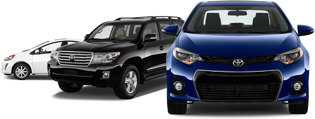 2016 Toyota Lineup - Toyota Land Cruiser 2015 Model (1209x510), Png Download