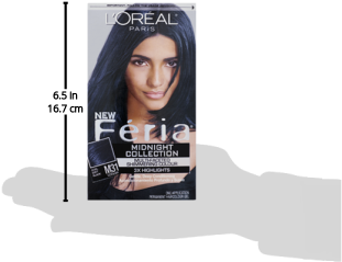 L'oreal Feria Midnight Collection Multi-faceted Shimmering (400x400), Png Download