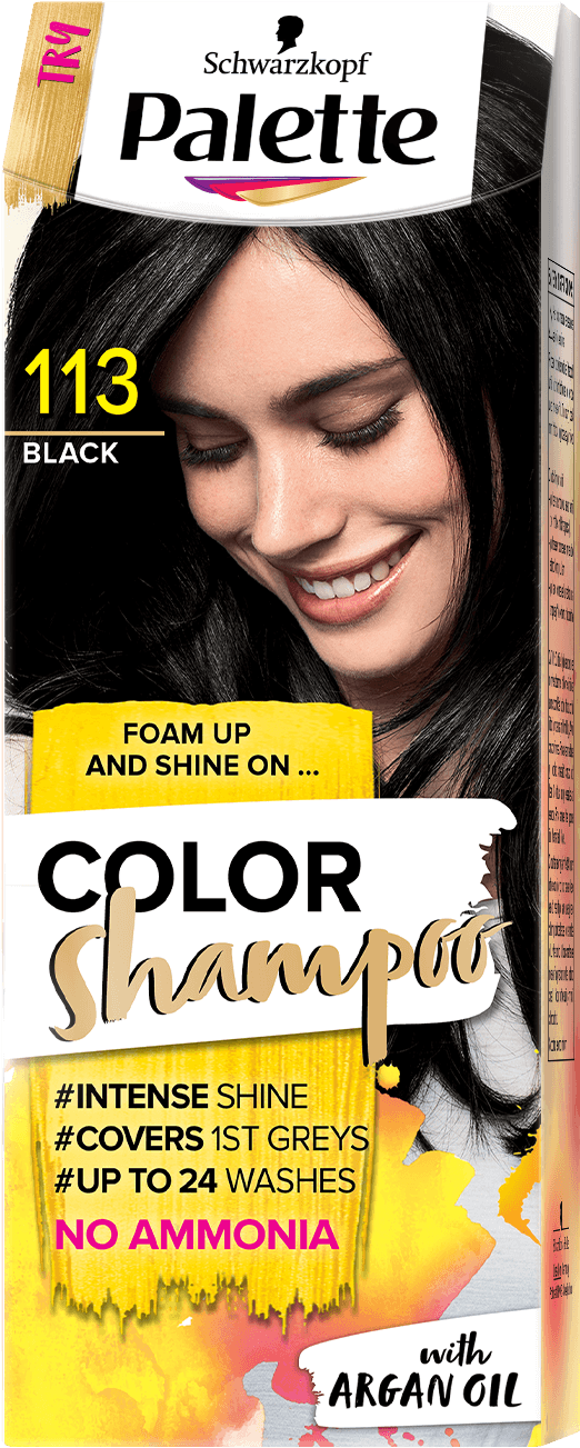 Palette Com Cs Baseline 113 Black - Palette Color Shampoo (970x1400), Png Download