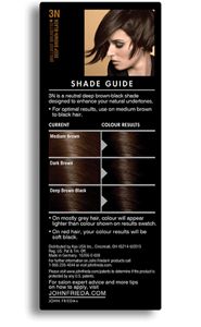 Detail - John Frieda Precision Foam Colour Hair Dye, Dark Cool (185x300), Png Download