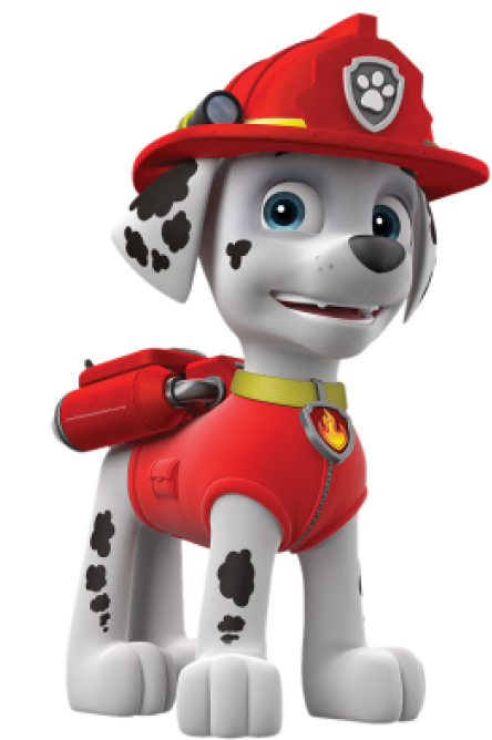 Free Png Kit Digital Para Festa Patrulha Canina Png - Paw Patrol Marshall Invitations (850x697), Png Download