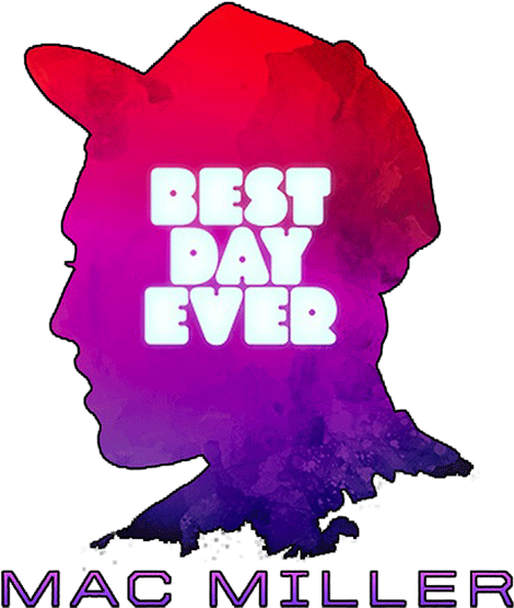 Mac Miller Best Day Ever Cover (500x667), Png Download
