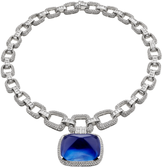 Crafted Around The Most Magnificent Sapphire And Sparkling - Bulgari Festa (505x394), Png Download