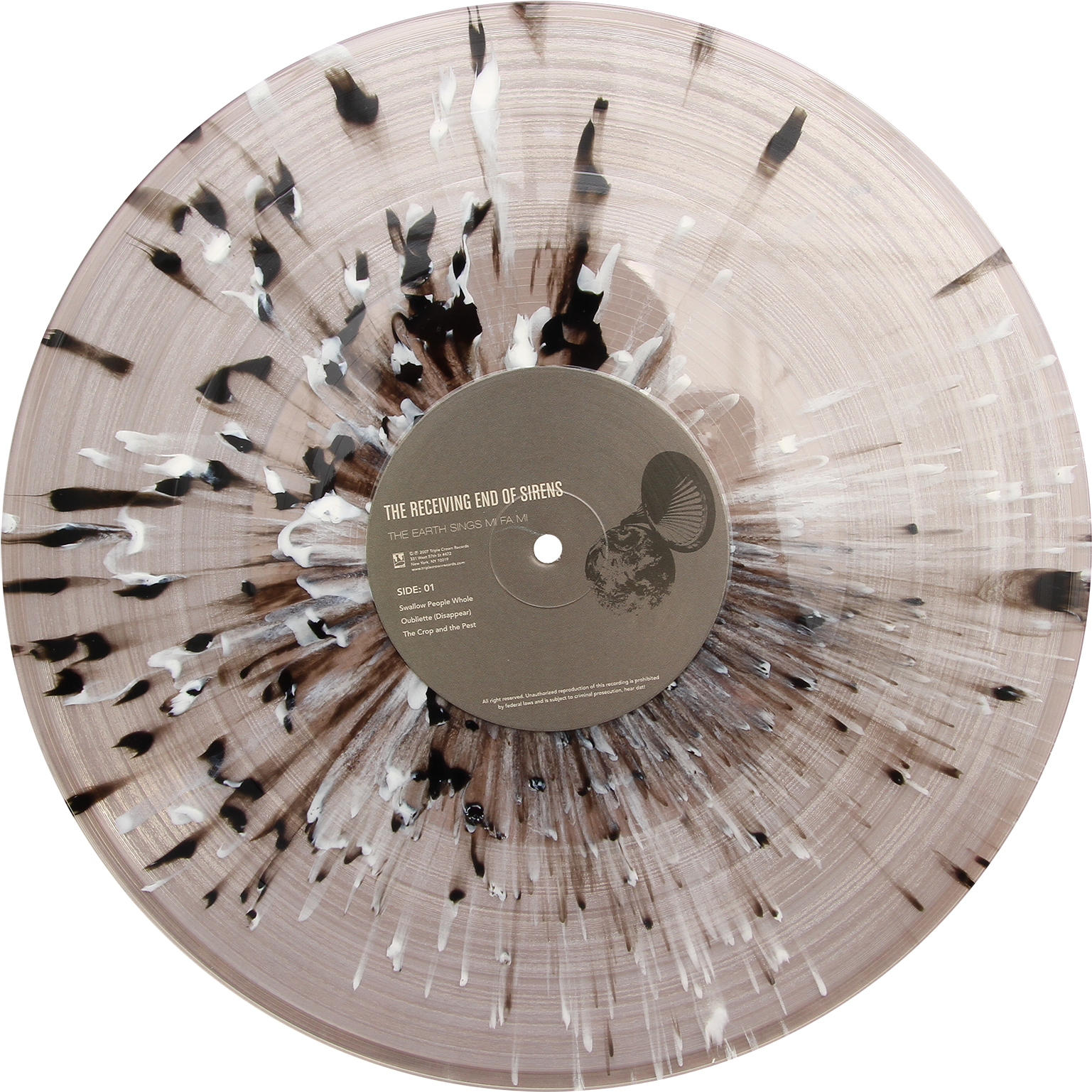 The Receiving End Of Sirens The Earth Sings Mi Fa Mi - Receiving End Of Sirens Vinyl (1600x1601), Png Download