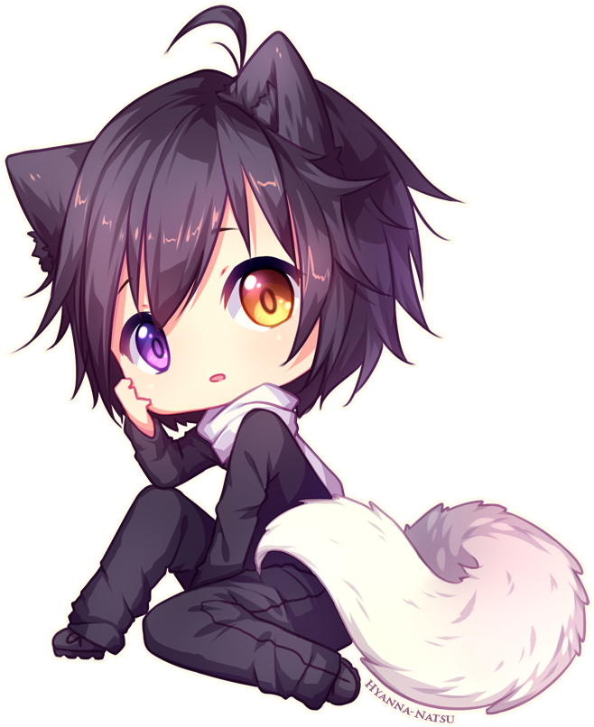 Image Freeuse Commission Kuraimas By Hyanna - Hyanna Natsu Chibi Boy (677x825), Png Download
